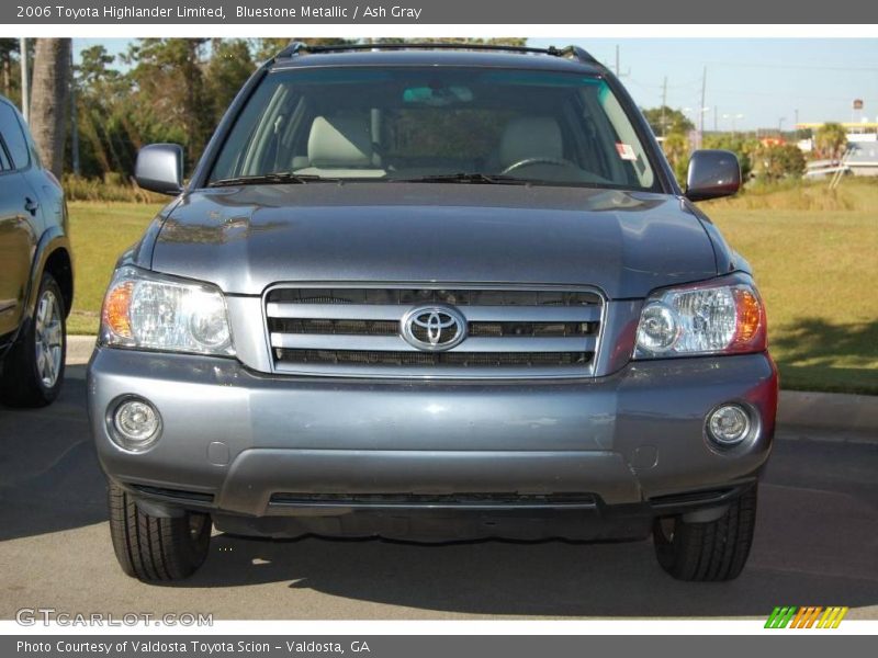 Bluestone Metallic / Ash Gray 2006 Toyota Highlander Limited