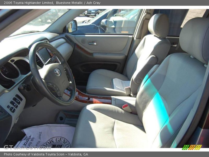 Bluestone Metallic / Ash Gray 2006 Toyota Highlander Limited