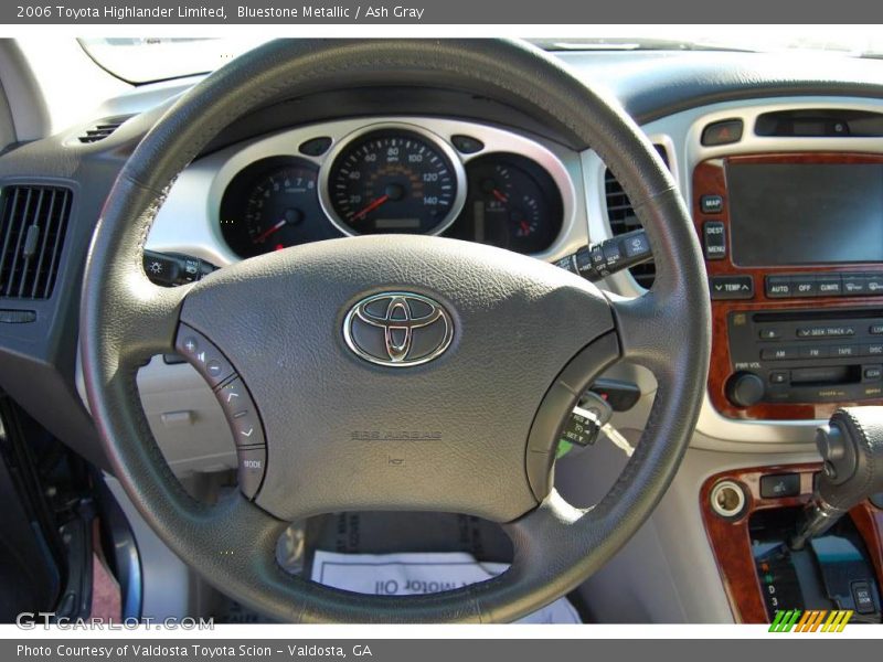 Bluestone Metallic / Ash Gray 2006 Toyota Highlander Limited