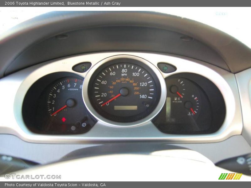 Bluestone Metallic / Ash Gray 2006 Toyota Highlander Limited