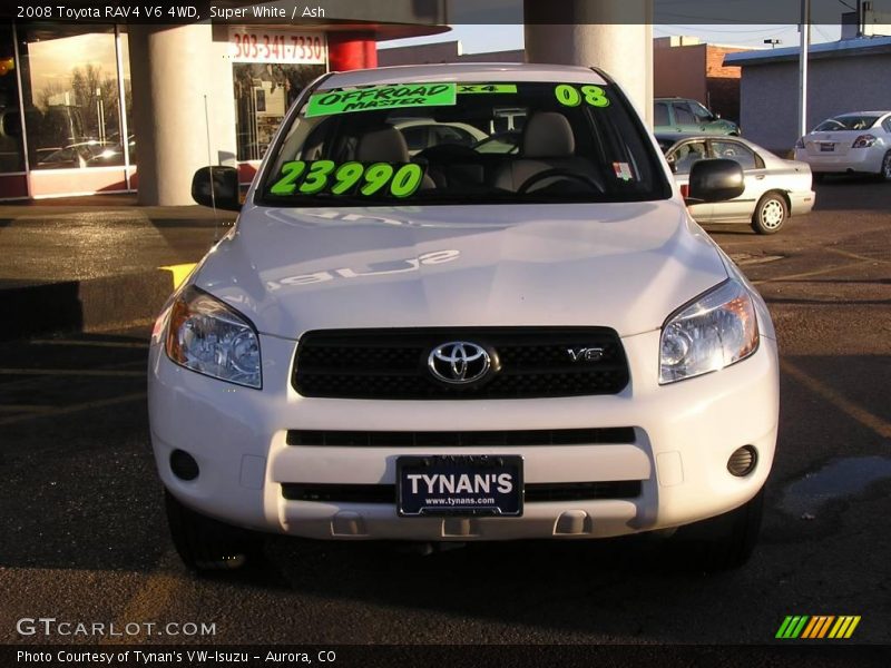 Super White / Ash 2008 Toyota RAV4 V6 4WD