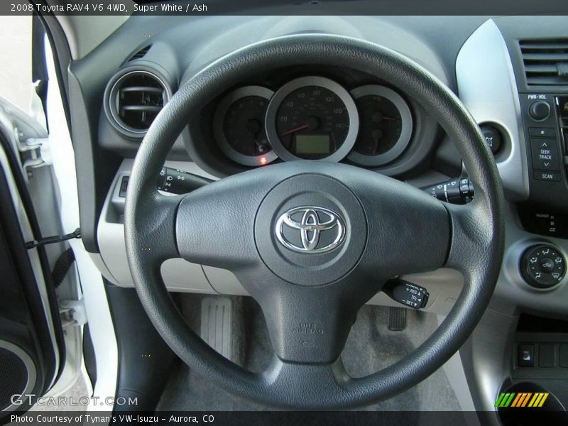 Super White / Ash 2008 Toyota RAV4 V6 4WD