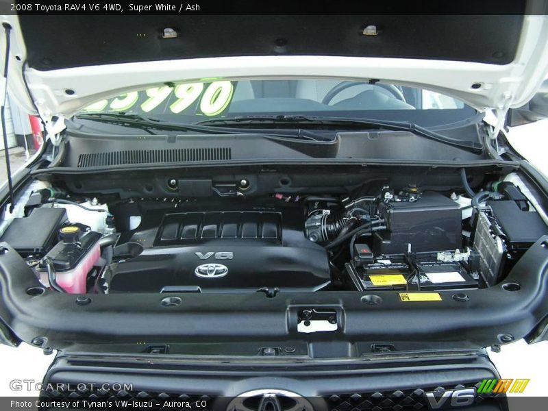 Super White / Ash 2008 Toyota RAV4 V6 4WD