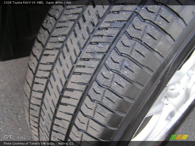 Super White / Ash 2008 Toyota RAV4 V6 4WD