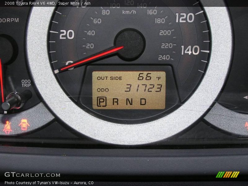 Super White / Ash 2008 Toyota RAV4 V6 4WD