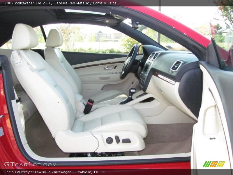 Paprika Red Metallic / Cornsilk Beige 2007 Volkswagen Eos 2.0T