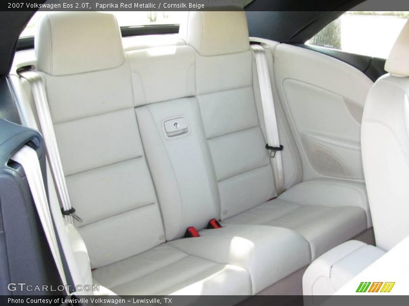 Paprika Red Metallic / Cornsilk Beige 2007 Volkswagen Eos 2.0T