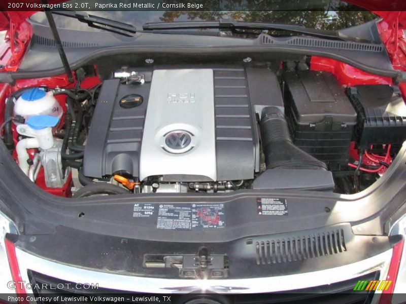 Paprika Red Metallic / Cornsilk Beige 2007 Volkswagen Eos 2.0T