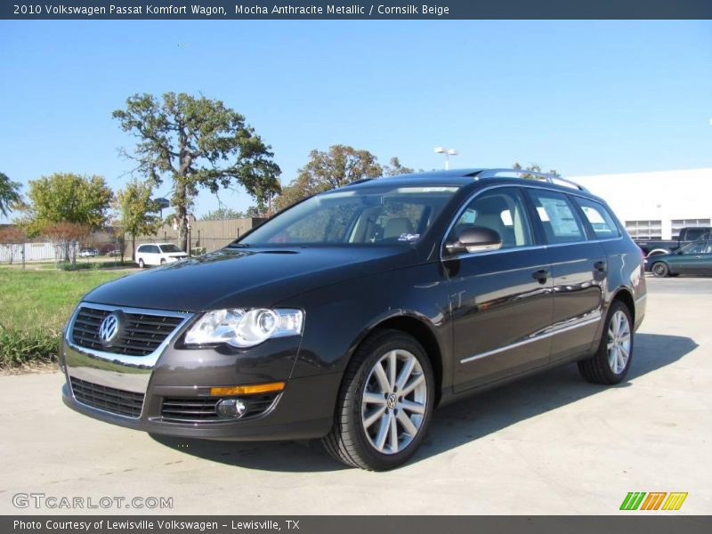 Mocha Anthracite Metallic / Cornsilk Beige 2010 Volkswagen Passat Komfort Wagon