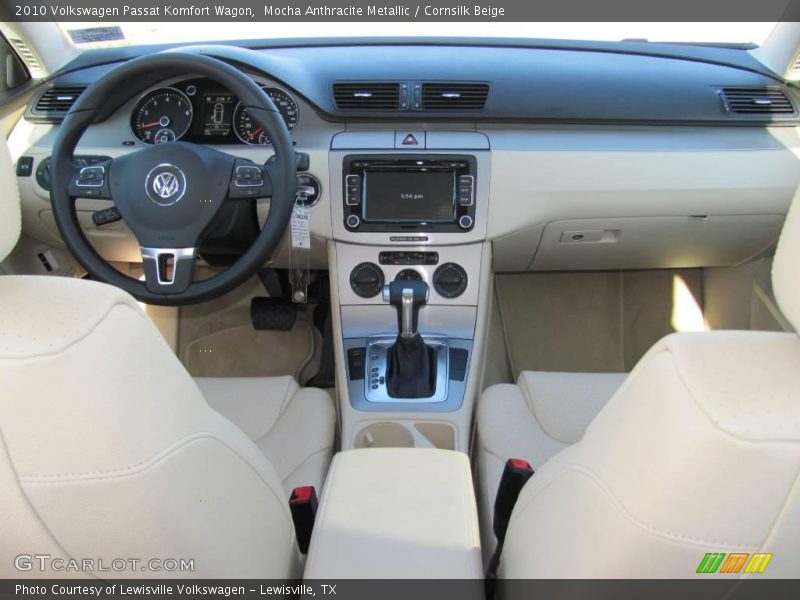 Mocha Anthracite Metallic / Cornsilk Beige 2010 Volkswagen Passat Komfort Wagon