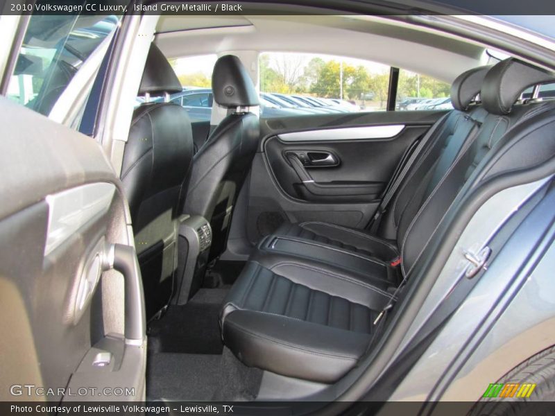 Island Grey Metallic / Black 2010 Volkswagen CC Luxury