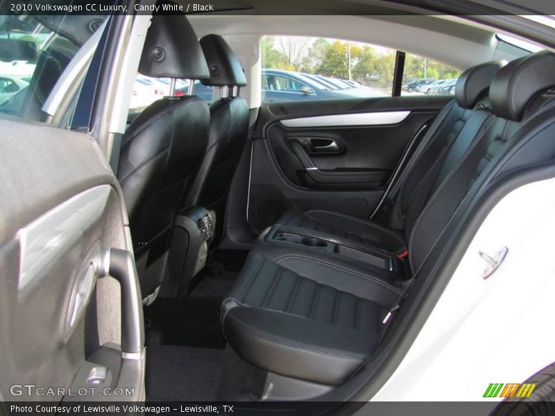Candy White / Black 2010 Volkswagen CC Luxury