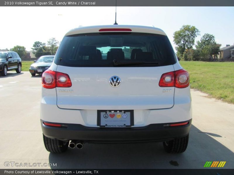 Candy White / Charcoal 2010 Volkswagen Tiguan SE