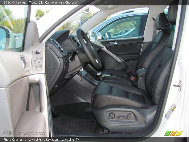 Candy White / Charcoal 2010 Volkswagen Tiguan SE