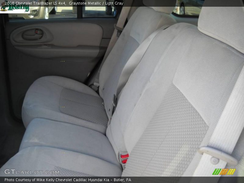 Graystone Metallic / Light Gray 2008 Chevrolet TrailBlazer LS 4x4