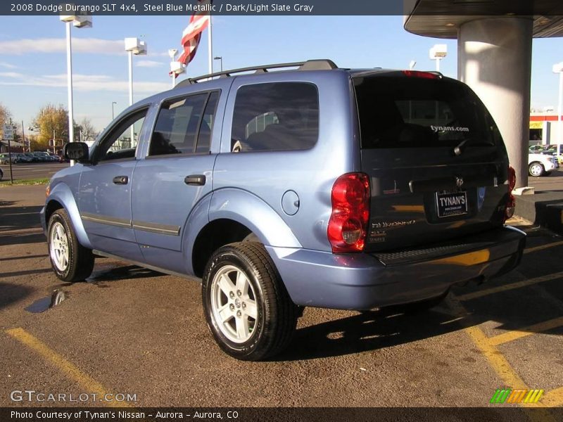 Steel Blue Metallic / Dark/Light Slate Gray 2008 Dodge Durango SLT 4x4