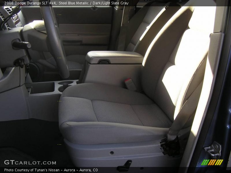 Steel Blue Metallic / Dark/Light Slate Gray 2008 Dodge Durango SLT 4x4