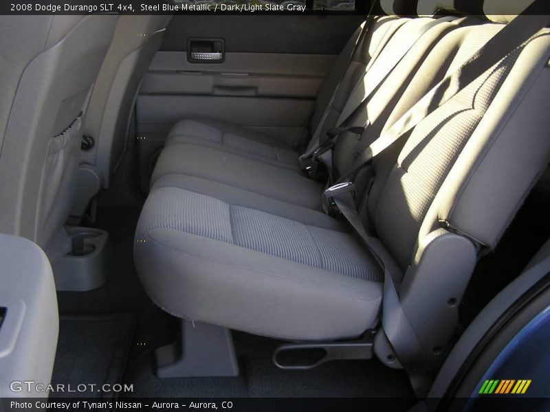 Steel Blue Metallic / Dark/Light Slate Gray 2008 Dodge Durango SLT 4x4