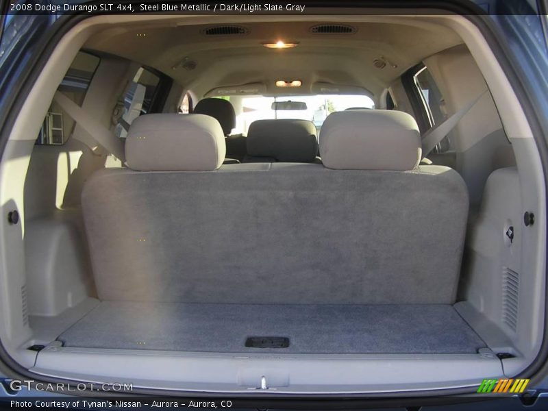 Steel Blue Metallic / Dark/Light Slate Gray 2008 Dodge Durango SLT 4x4