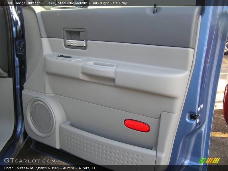 Steel Blue Metallic / Dark/Light Slate Gray 2008 Dodge Durango SLT 4x4