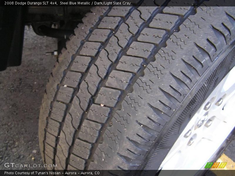 Steel Blue Metallic / Dark/Light Slate Gray 2008 Dodge Durango SLT 4x4