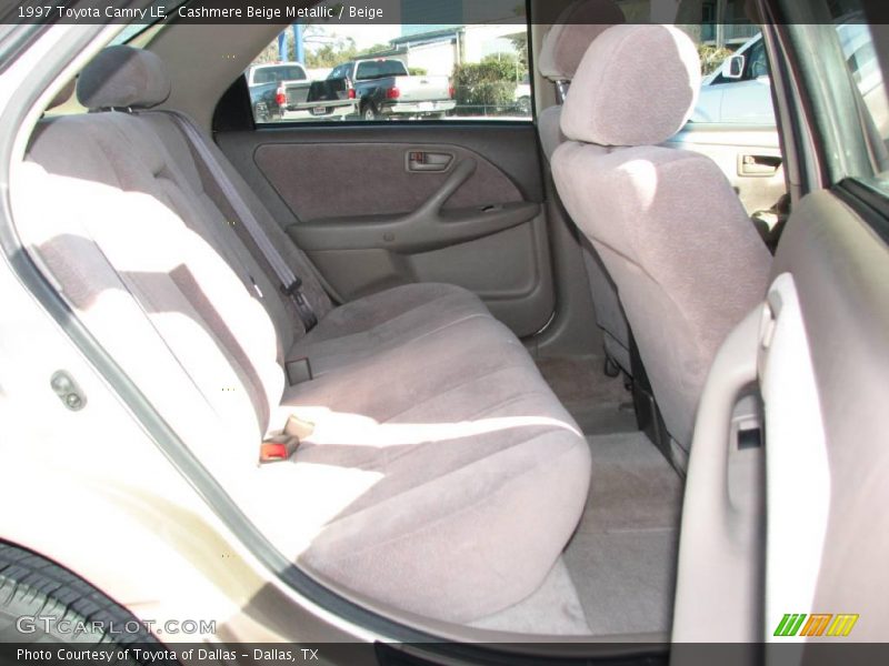 Cashmere Beige Metallic / Beige 1997 Toyota Camry LE