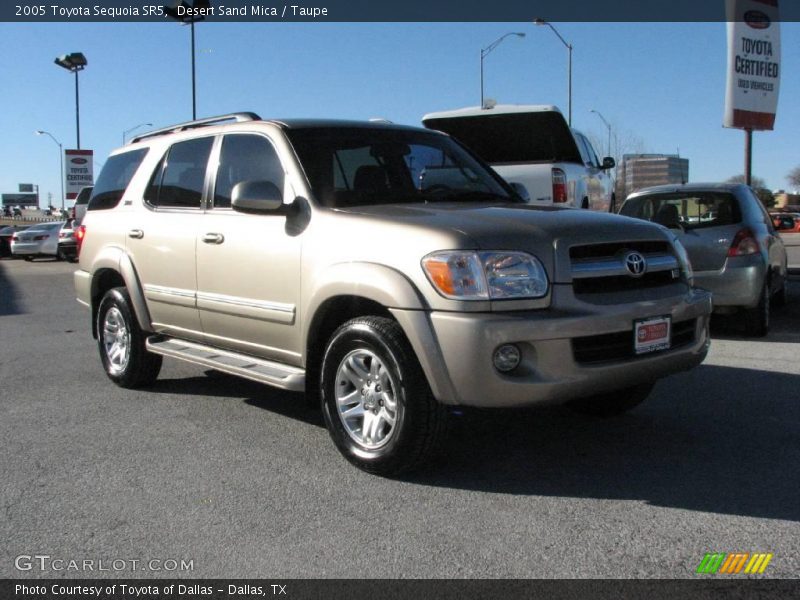 Desert Sand Mica / Taupe 2005 Toyota Sequoia SR5