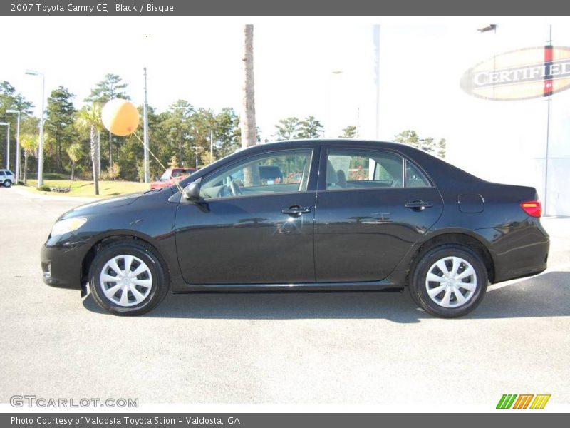 Black / Bisque 2007 Toyota Camry CE