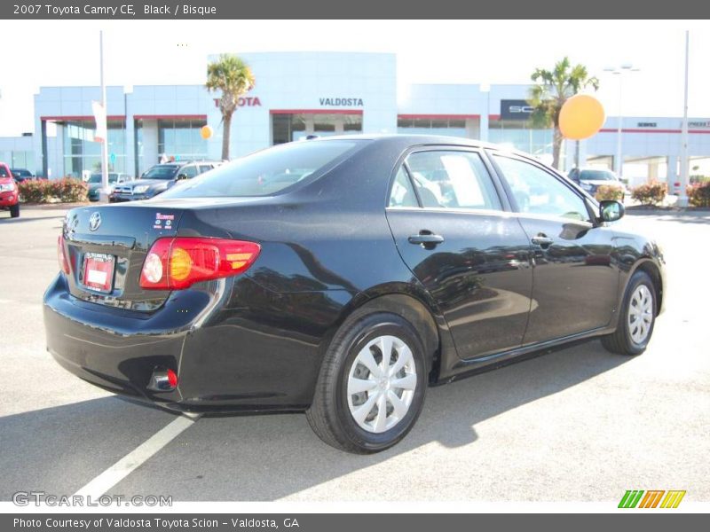 Black / Bisque 2007 Toyota Camry CE