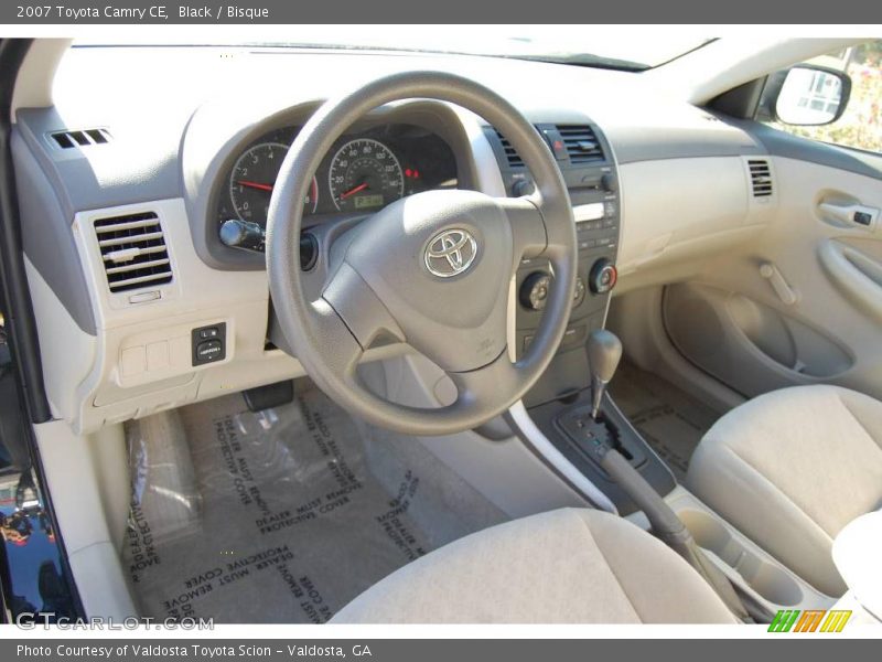Black / Bisque 2007 Toyota Camry CE
