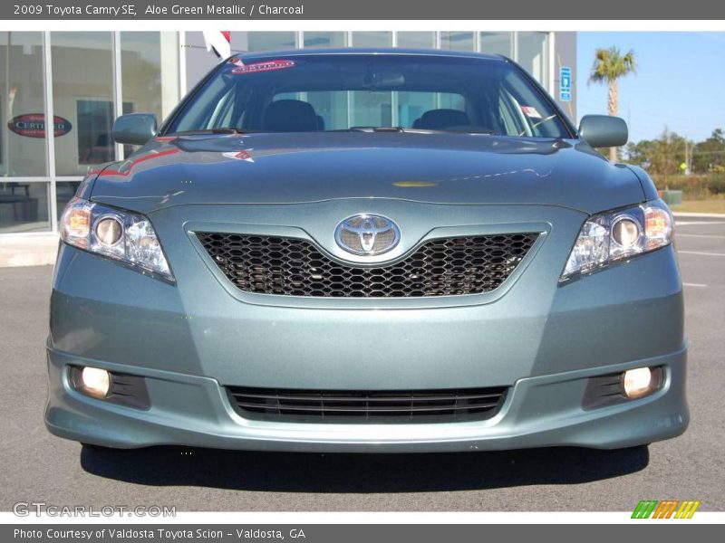 Aloe Green Metallic / Charcoal 2009 Toyota Camry SE