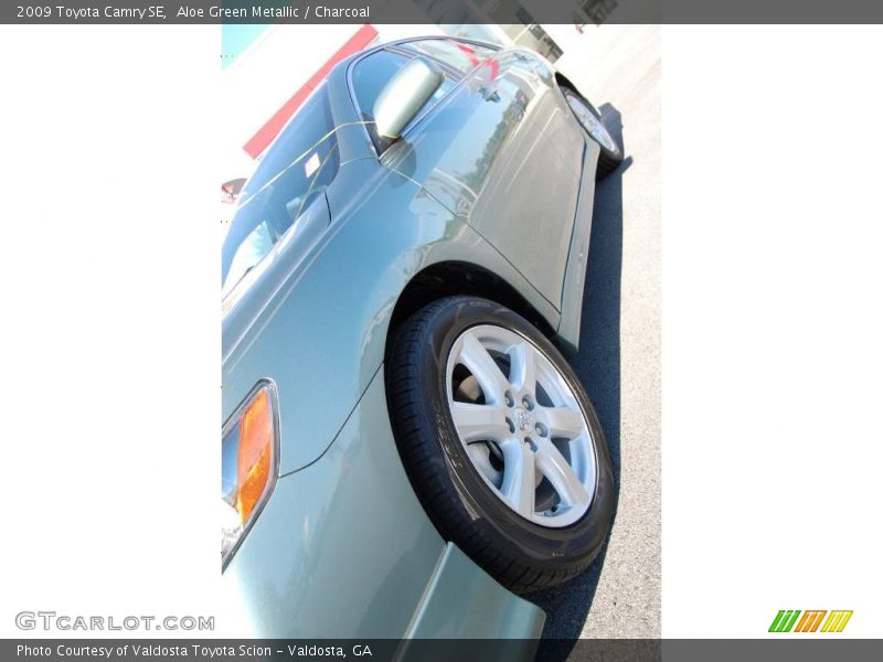 Aloe Green Metallic / Charcoal 2009 Toyota Camry SE