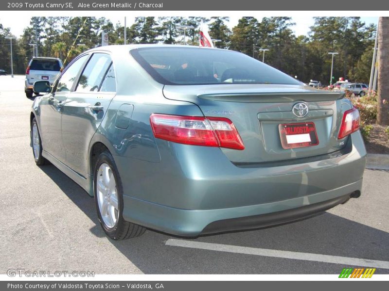 Aloe Green Metallic / Charcoal 2009 Toyota Camry SE