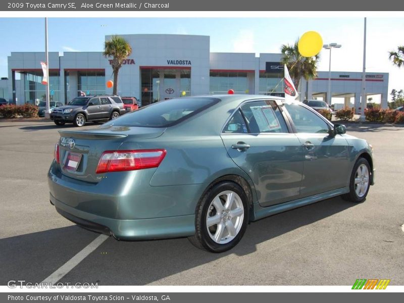 Aloe Green Metallic / Charcoal 2009 Toyota Camry SE