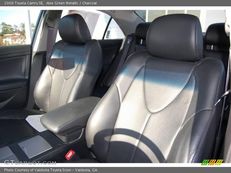 Aloe Green Metallic / Charcoal 2009 Toyota Camry SE