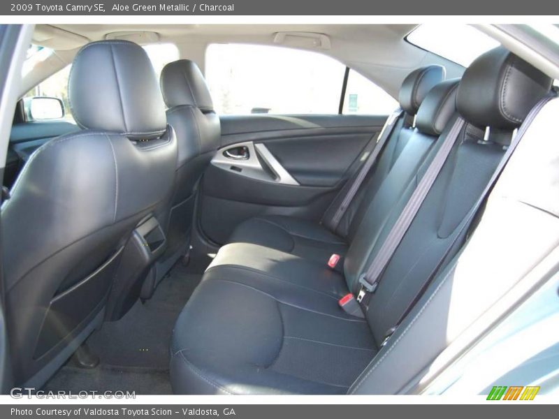 Aloe Green Metallic / Charcoal 2009 Toyota Camry SE