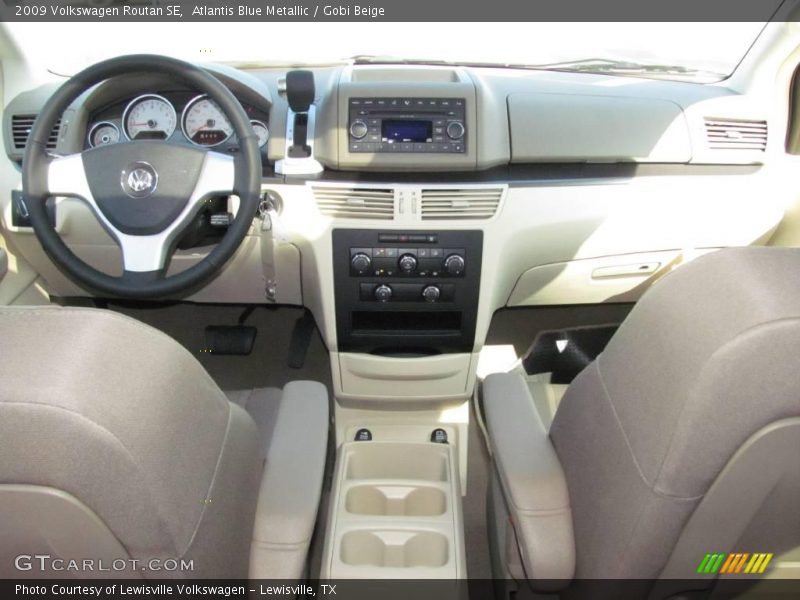 Atlantis Blue Metallic / Gobi Beige 2009 Volkswagen Routan SE