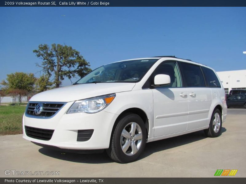 Calla Lilly White / Gobi Beige 2009 Volkswagen Routan SE
