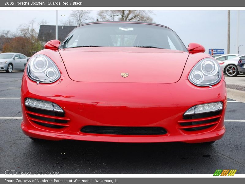 Guards Red / Black 2009 Porsche Boxster
