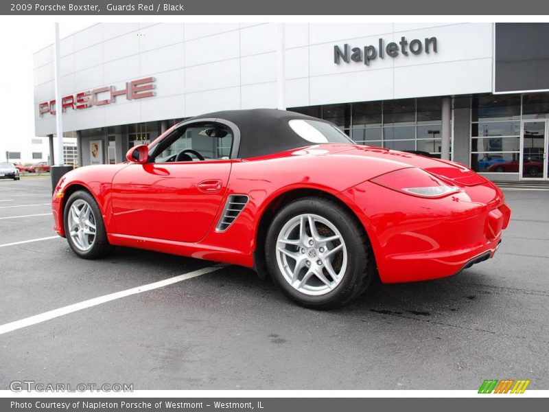 Guards Red / Black 2009 Porsche Boxster