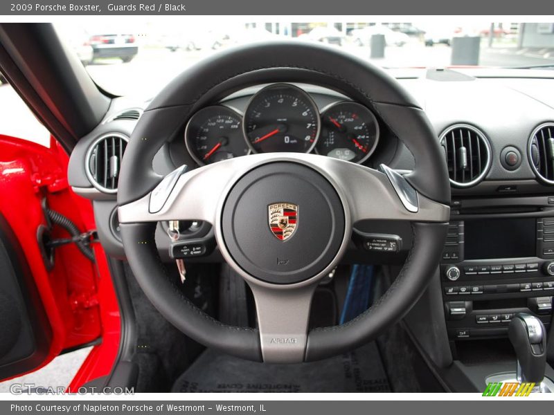 Guards Red / Black 2009 Porsche Boxster