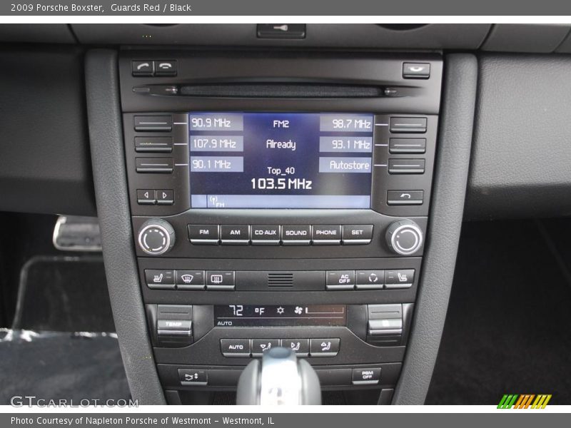 Guards Red / Black 2009 Porsche Boxster