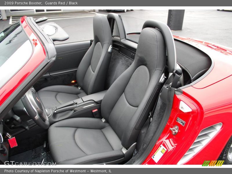 Guards Red / Black 2009 Porsche Boxster