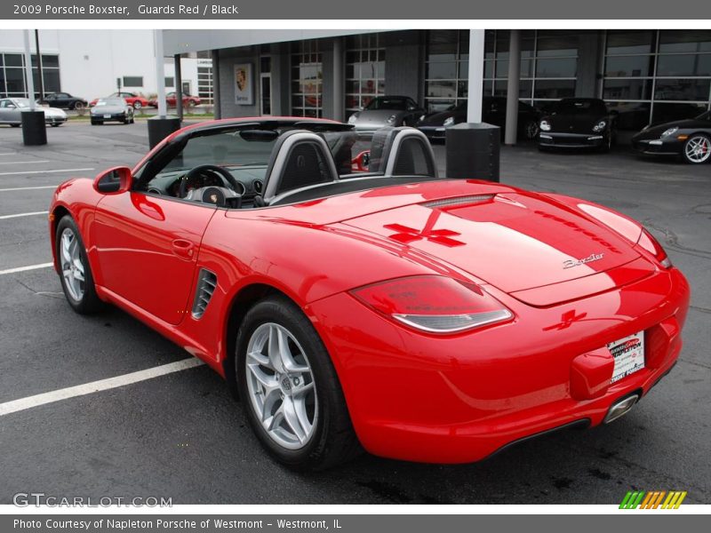 Guards Red / Black 2009 Porsche Boxster