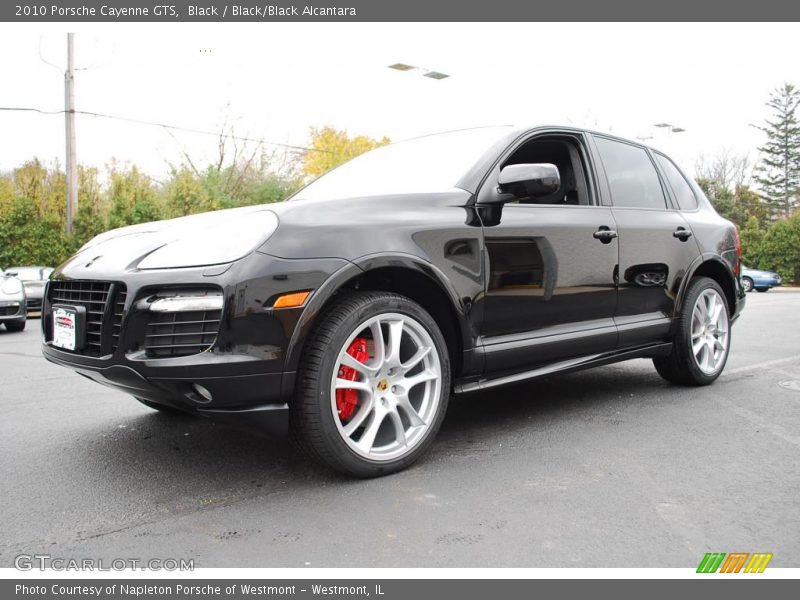 Black / Black/Black Alcantara 2010 Porsche Cayenne GTS