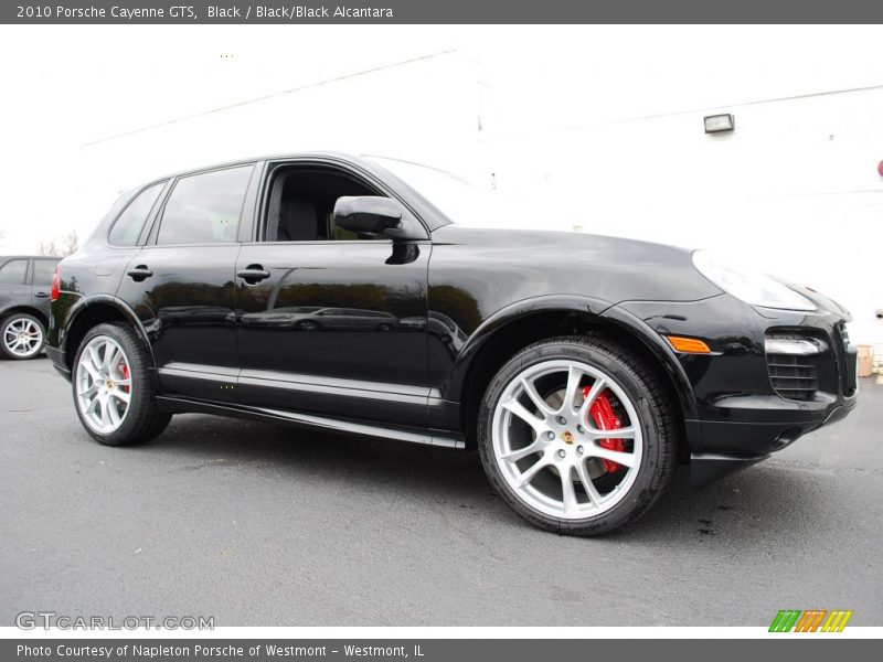 Black / Black/Black Alcantara 2010 Porsche Cayenne GTS