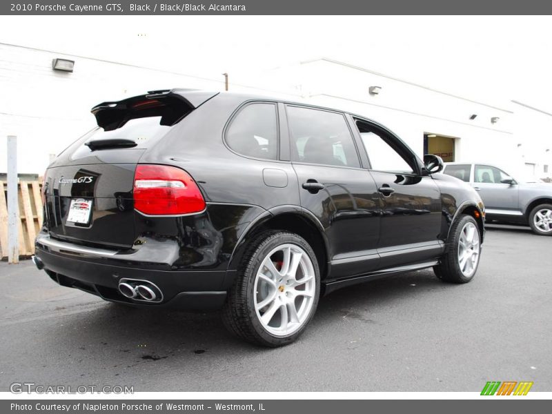Black / Black/Black Alcantara 2010 Porsche Cayenne GTS