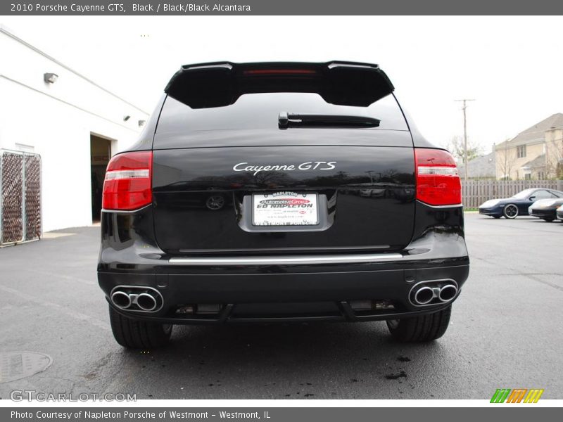 Black / Black/Black Alcantara 2010 Porsche Cayenne GTS