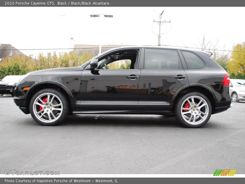 Black / Black/Black Alcantara 2010 Porsche Cayenne GTS