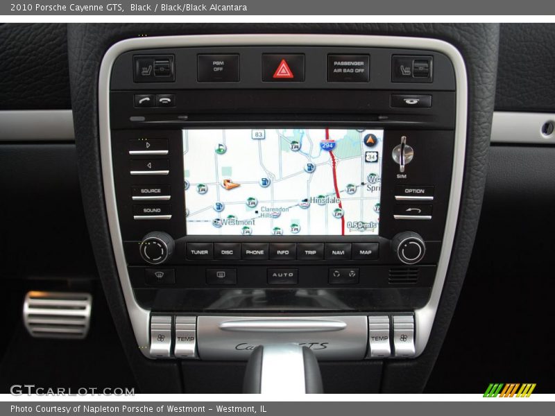 Black / Black/Black Alcantara 2010 Porsche Cayenne GTS